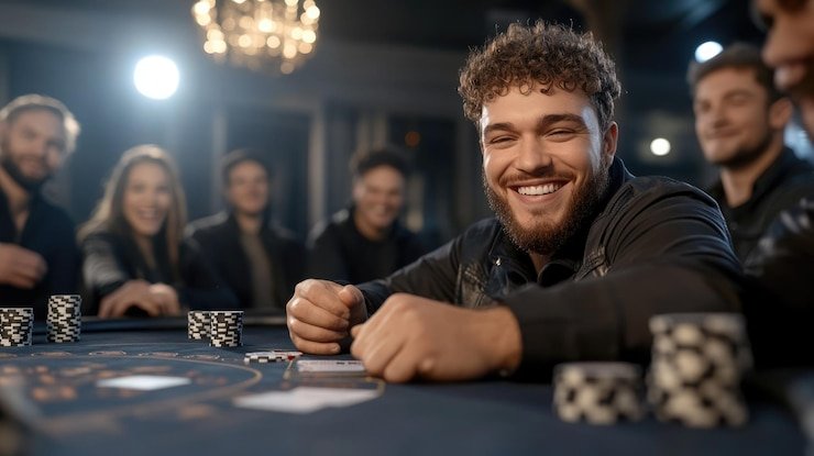 Live dealer No Commission Baccarat table at qq724 with real-time betting interface